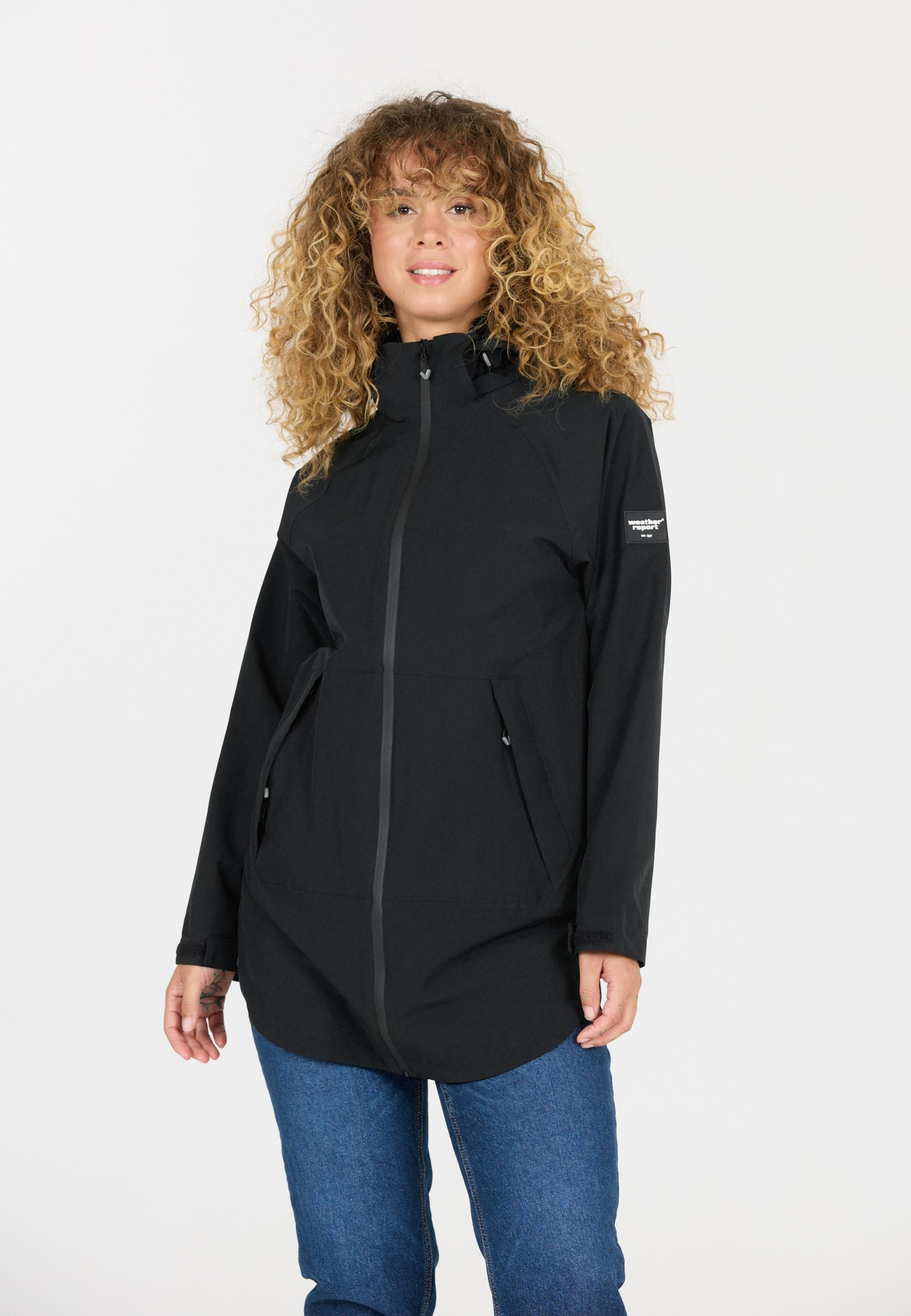 Dámská nepromokavá bunda Weather Report Brittan W-pro 15000 Černá 40