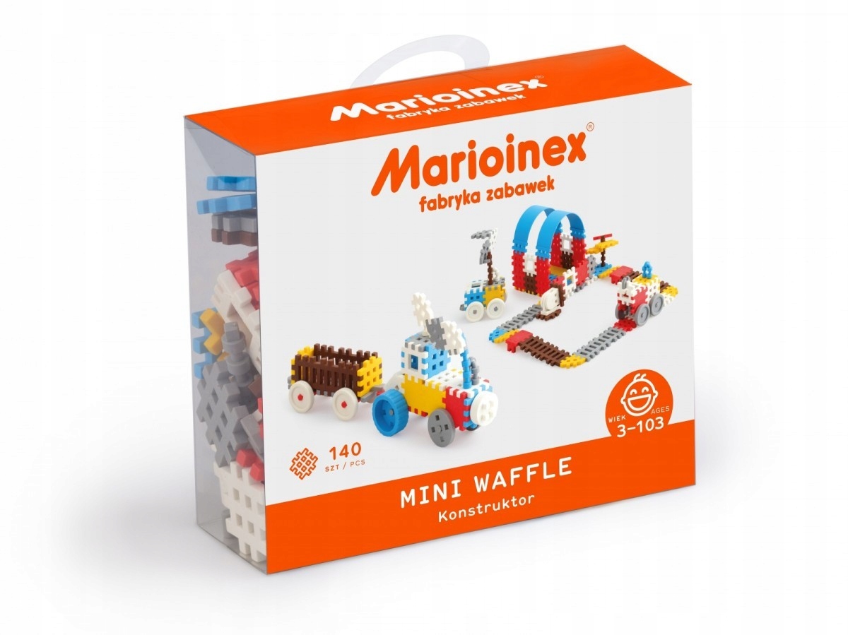 

Mini Waffle 140 El Klocki Chłopiec Marioinex
