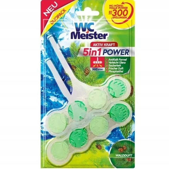 

Wc Meister Duo Aktiv Kraft zawieszka 5w1 Las 2x45g