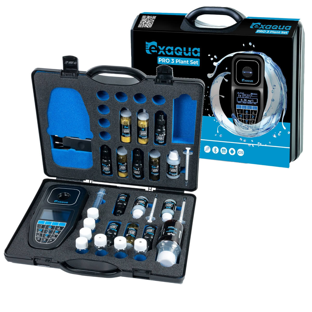 Levně Exaqua Pro 3 Water Plant Set sada pro testování rostlin v kufříku