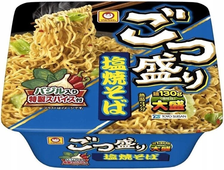 Levně 4x Danie těstoviny Gotsumori Shio-Yakisoba 156 g Maruchan