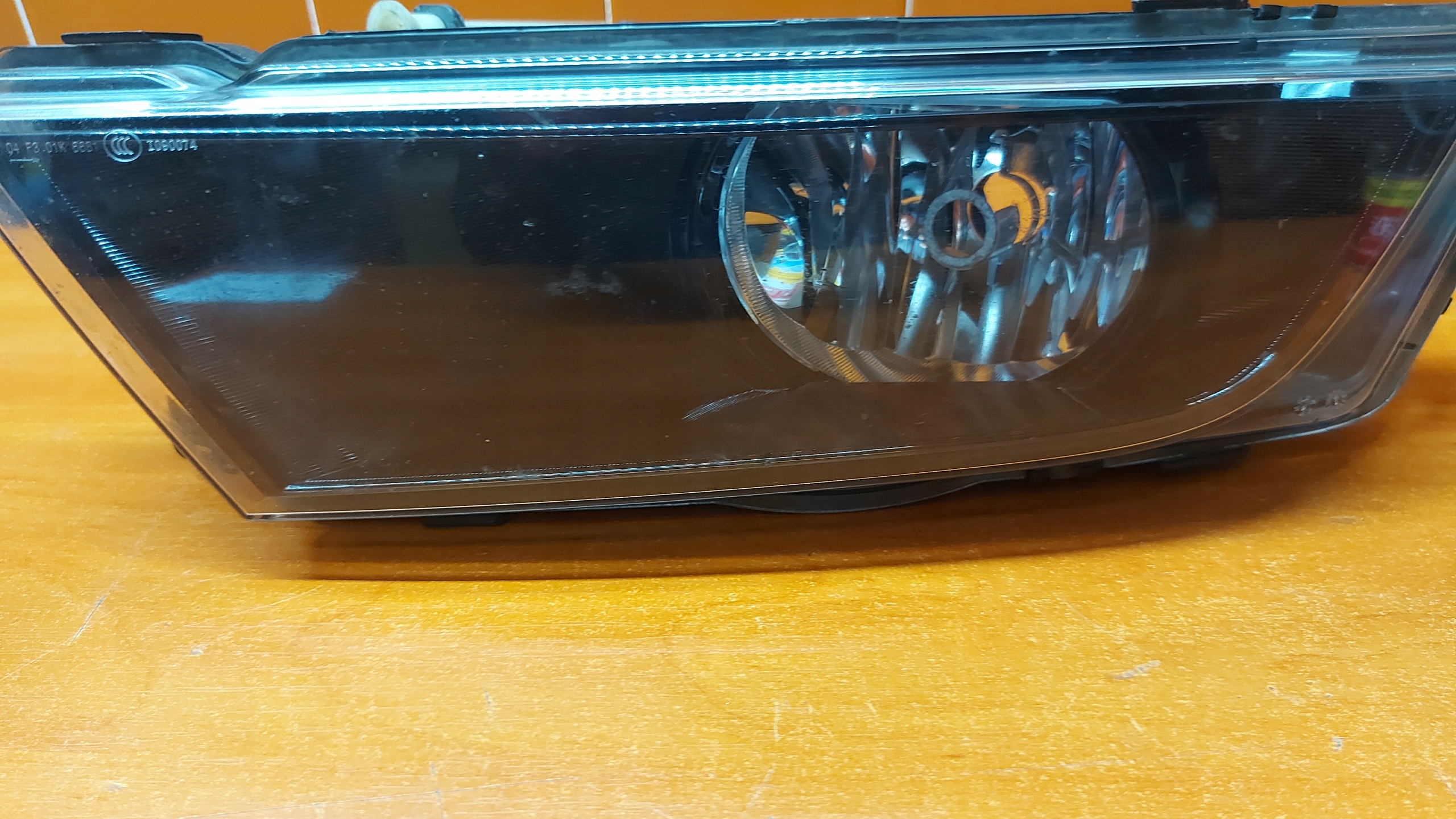 fog light left front SKODA OCTAVIA III 12-16