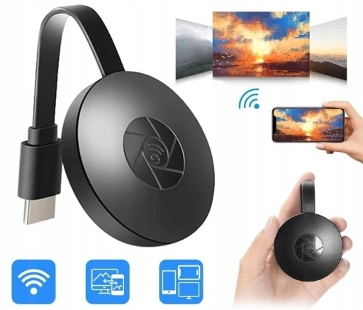 BEZPRZEWODOWY ADAPTER WIFI HDMI 2w1 MIRRORSCREEN