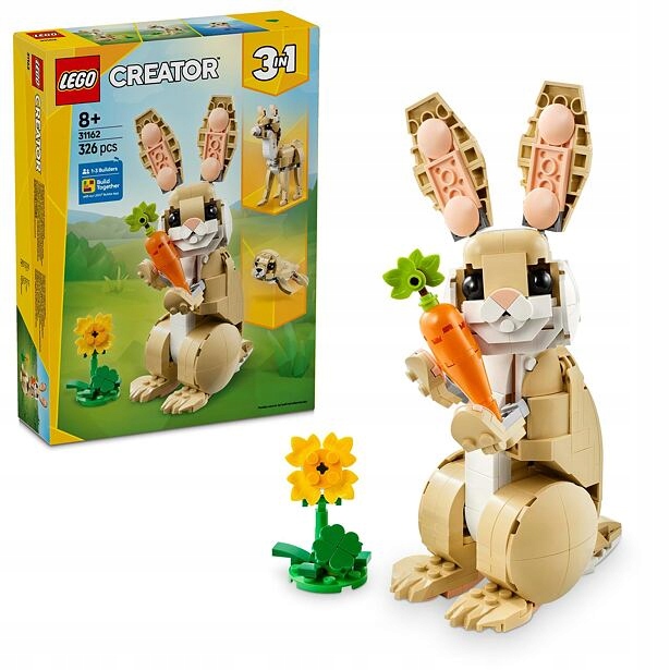 LEGO Creator 3w1 31162 Uroczy królik