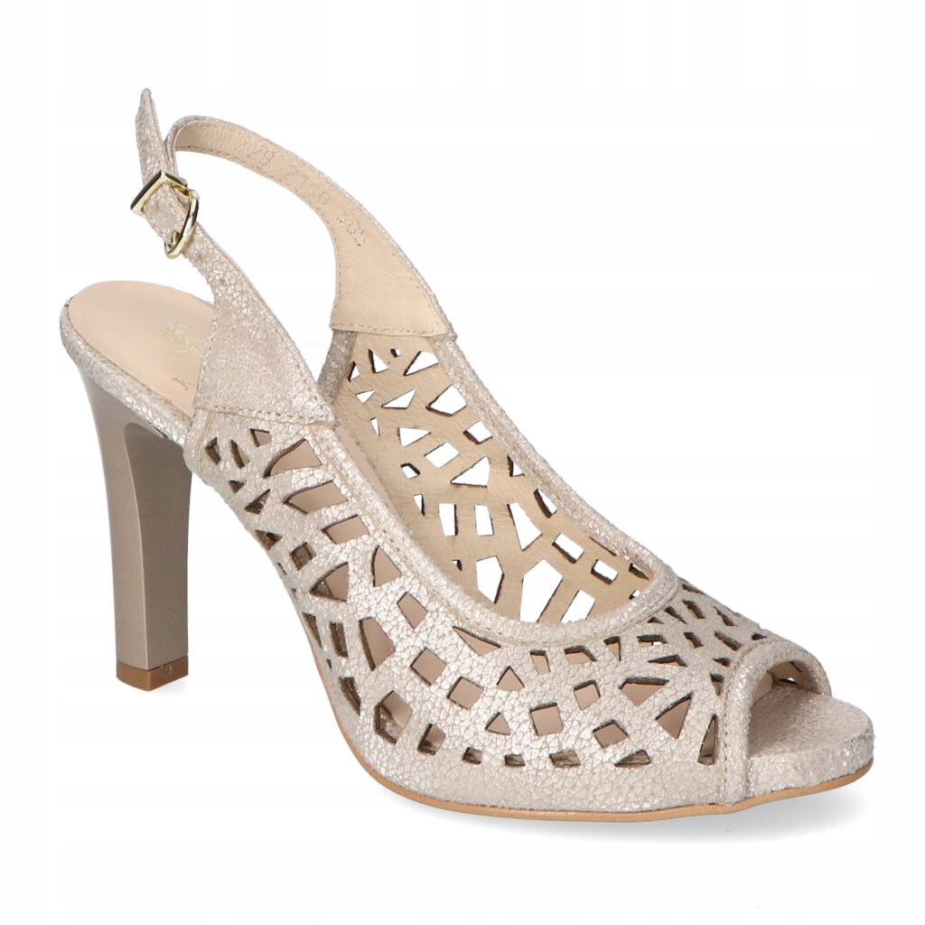 Béžové sandály Kordel 2180 Béžový semiš 36