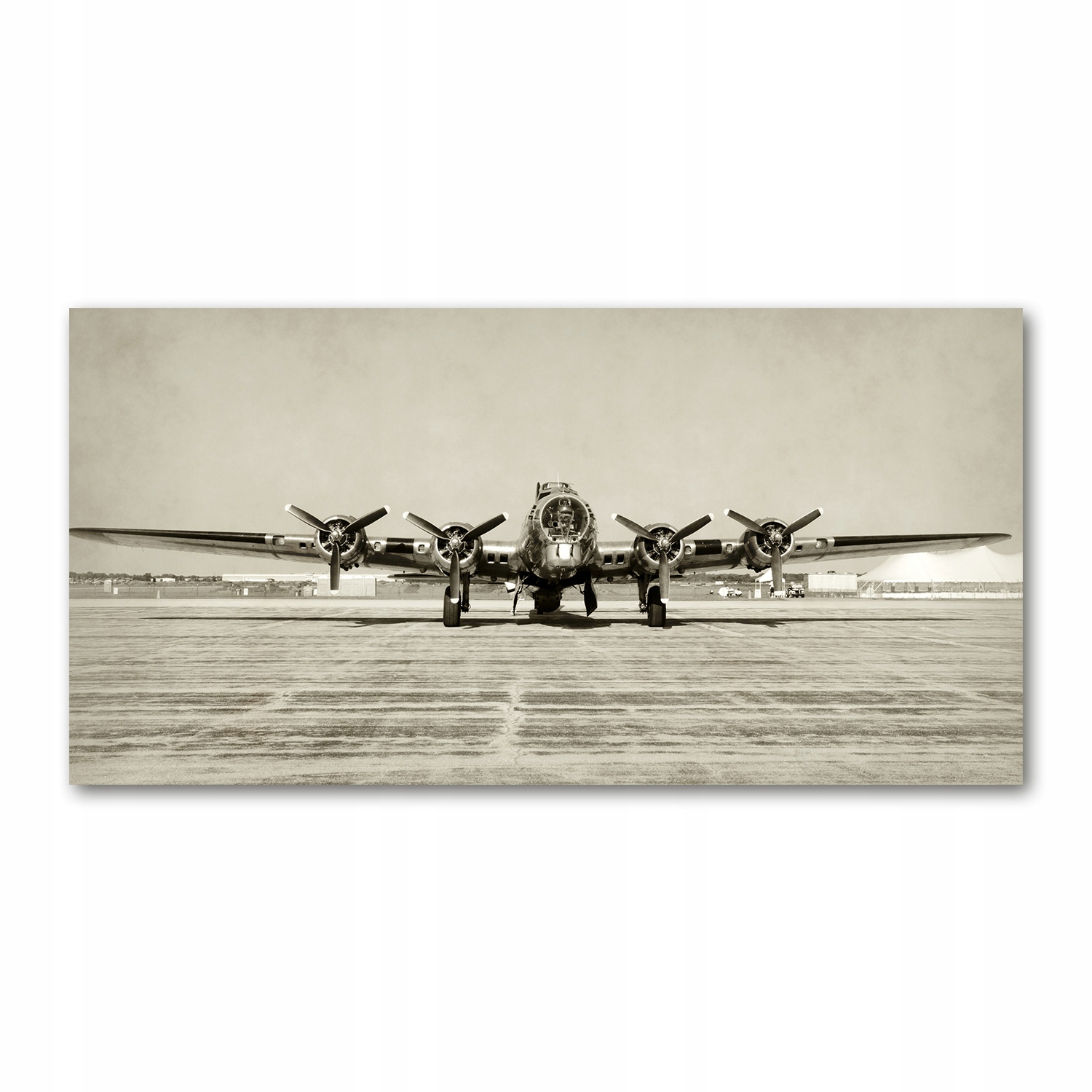 

Foto obraz akryl zdjęcie Stary bombowiec 120X60 cm