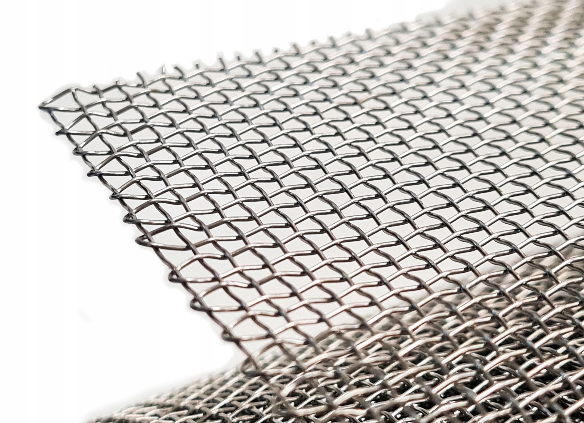 Siatka nierdzewna tkana oczko 2mm drut 0,5mm 15m²