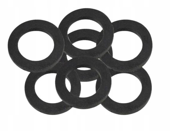 Uszczelka dwuzłączki gumowa 6/4'' 60/42 płaska u124 Kod producenta u122 uszczelka 1 cale dwuzłączki itp