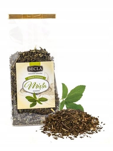 Máta Peprná nálev Bylinka bylinky listy Čaj 30 g Becla