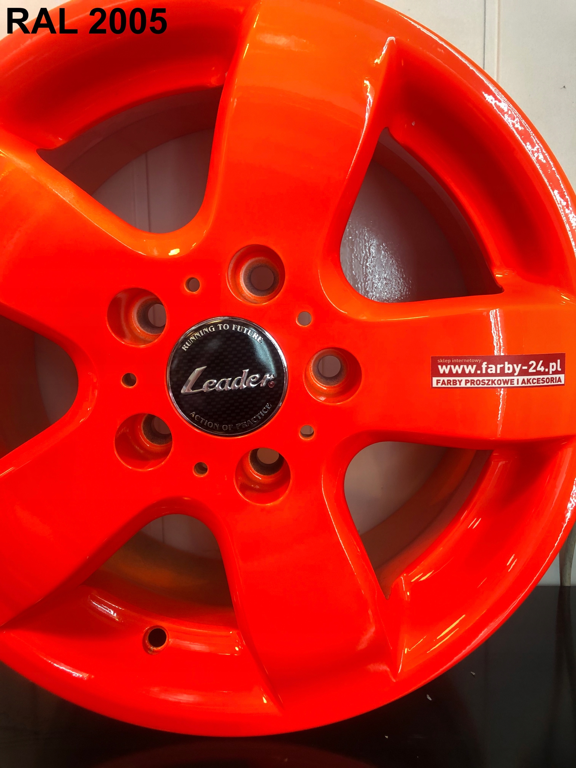 Farba Proszkowa Mix Neonowy Pomarańcz Gładki Połys EAN (GTIN) 5904506020409