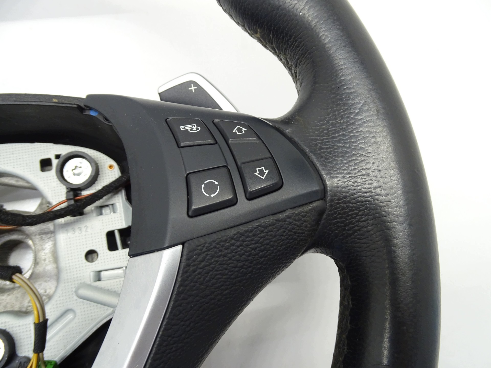 steering wheel, leather with shifting BMW X6 E71 9239909