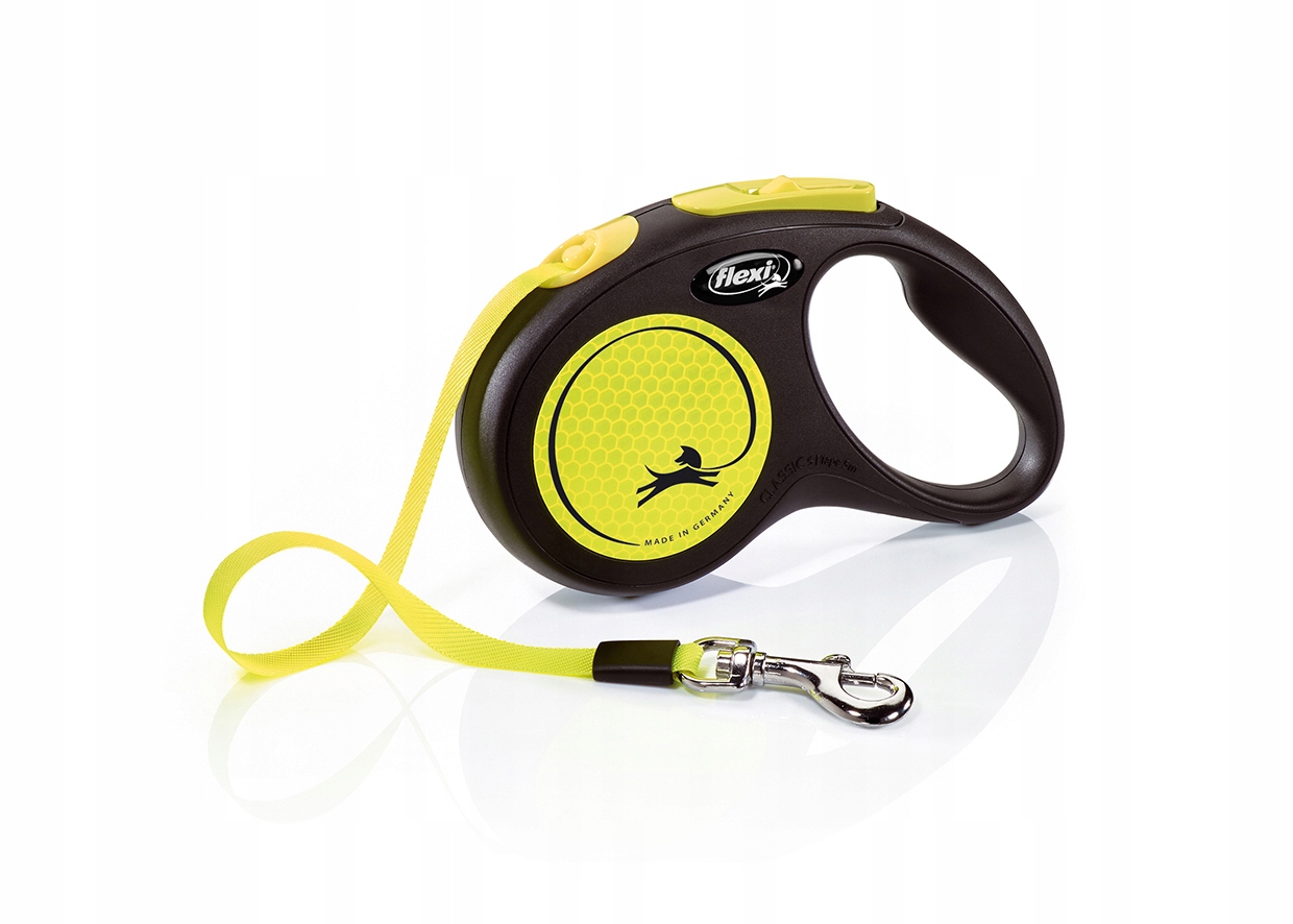 

Flexi New Neon Smycz taśma S 5m/15kg