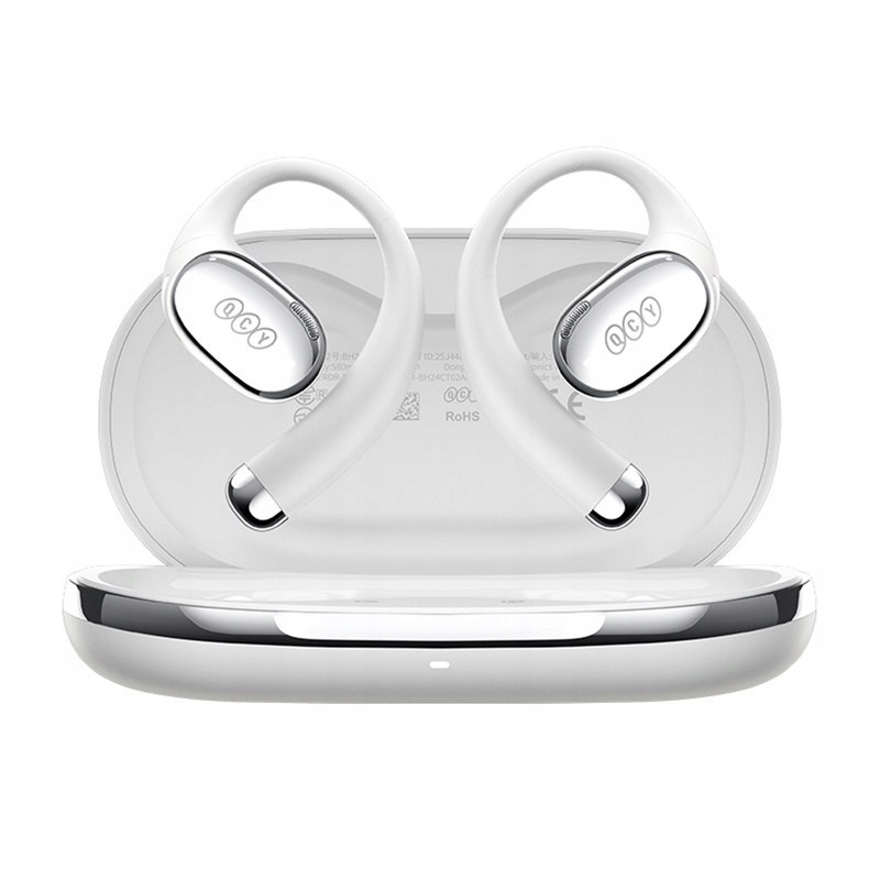 Qcy Crossky R70 Bezprzewodowe Sportowe Słuchawki Otwarte Bt 6.0 IPX5 Szare