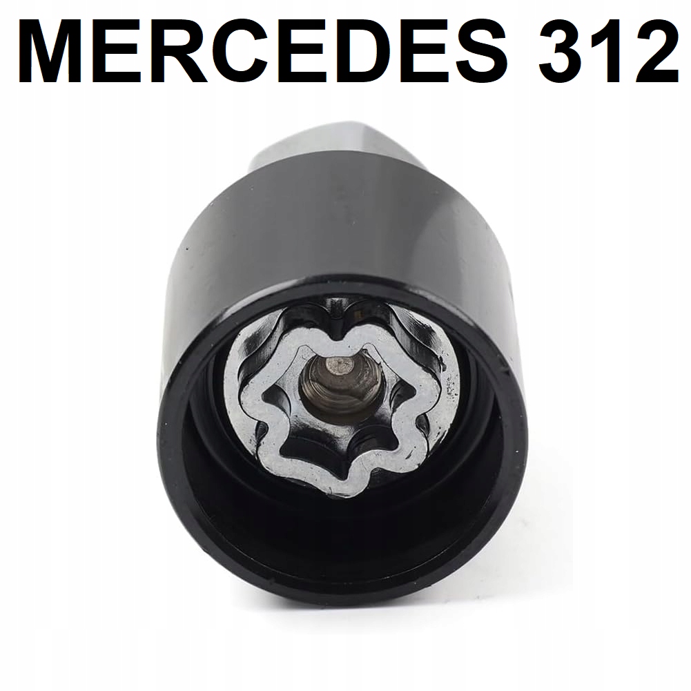 Nástavec Zlodějka Adaptér Pro Zabezpečení Šroubů Kol Mercedes Typ: 312