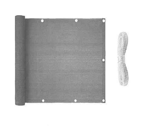 

Osłona Balkonowa 0,9 x 4 m , szara 180 g/m2