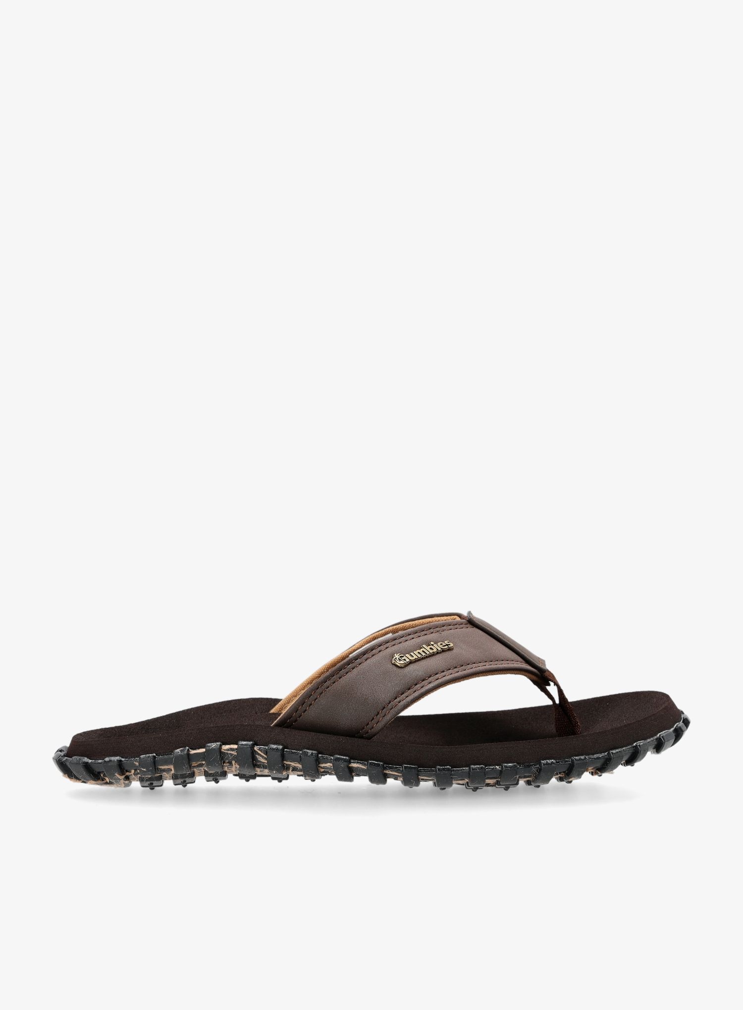 Žabky Gumbies Vegovert Flip-Flops hnědé 39