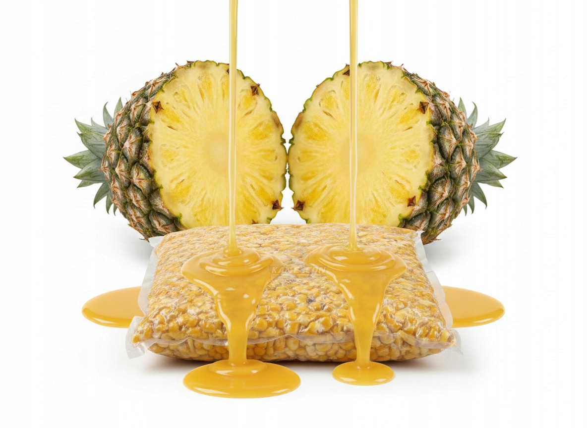 Kukurydza Naturalna Zanętowa Zanętowa Ananas Blok Carp Target 3 Kg