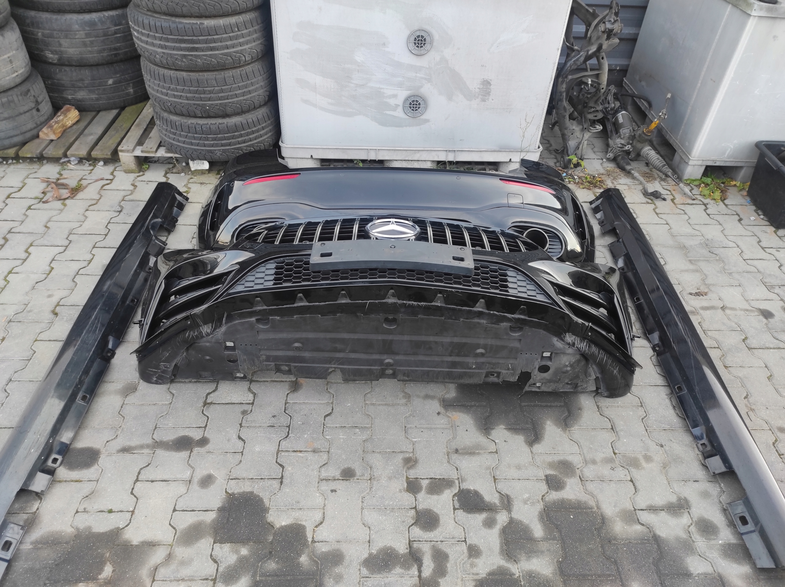 MERCEDES A177 A35 AMG ZDERZAK PRZÓD TYŁ PROGI