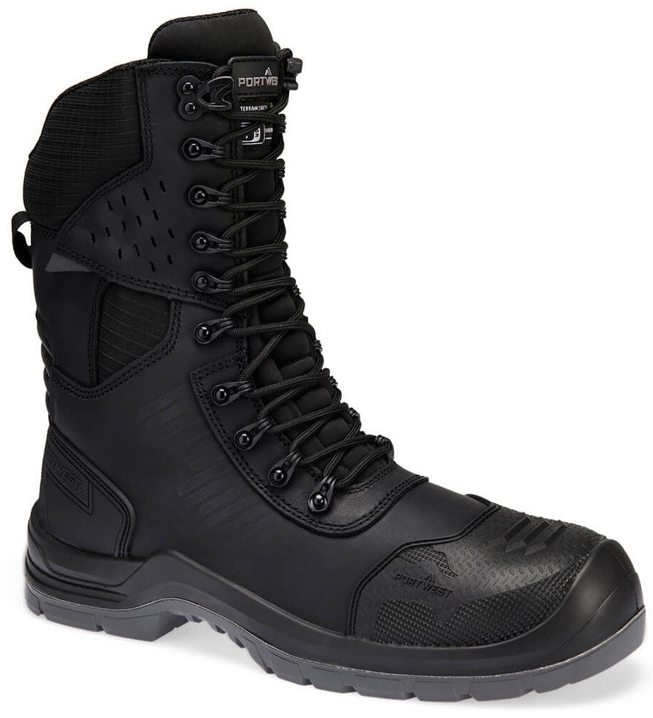 Trzewiki Robocze Skórzane Portwest FV03 S3L Hro Sr Fo Sc