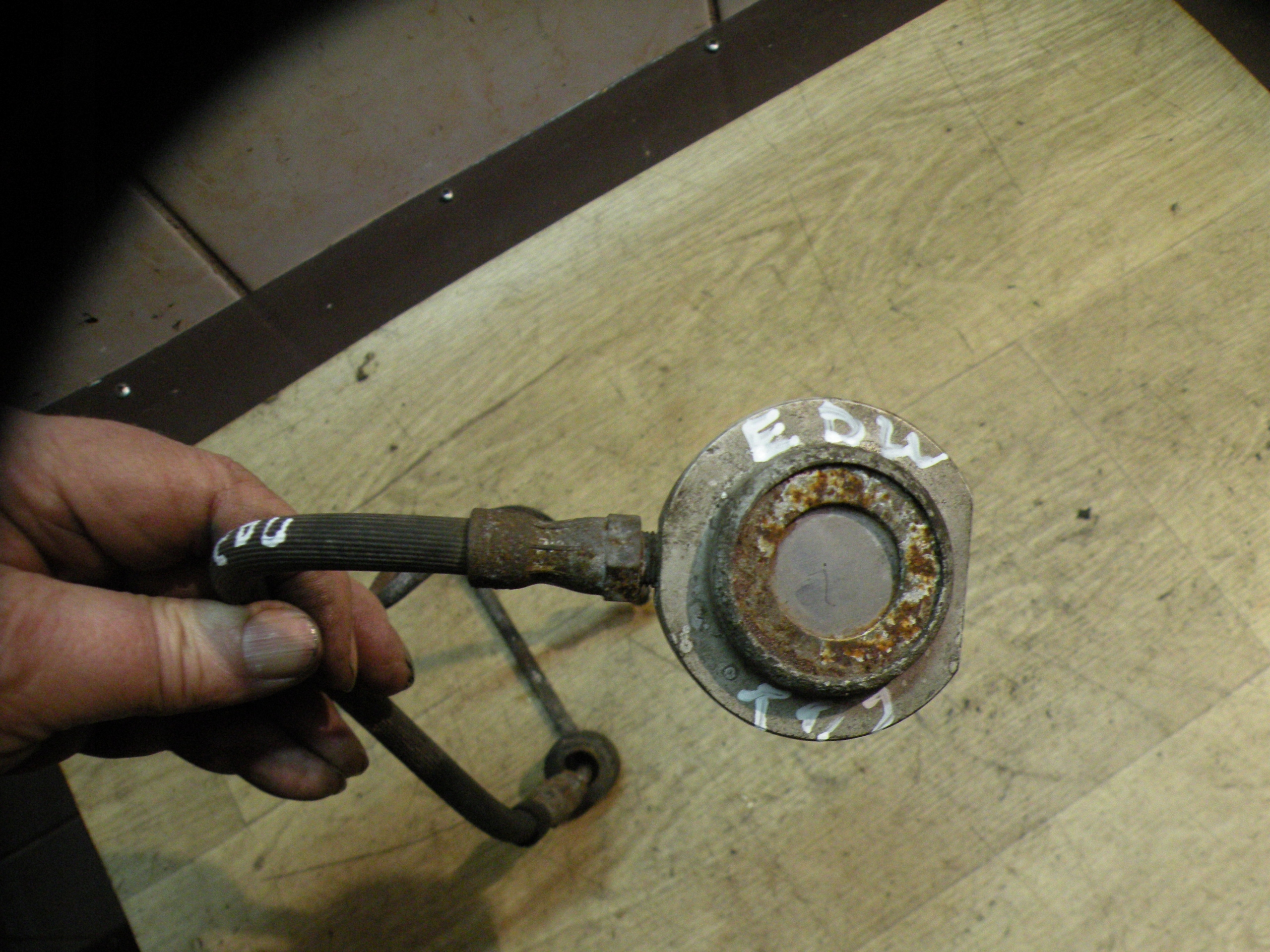 Volvo S70 V70 2.5 TDI 97-00 шланг сцепления