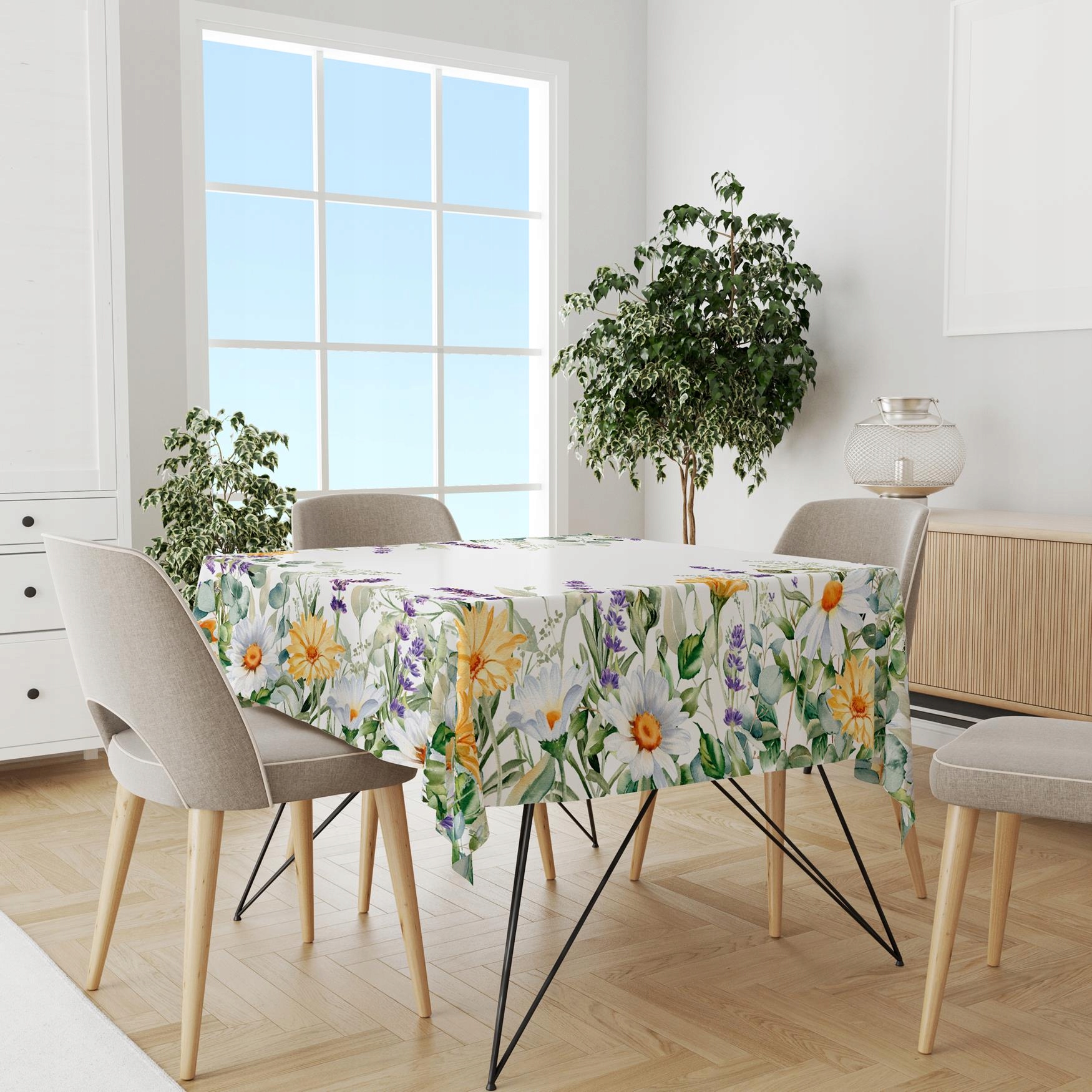 OBRUS PLAMOODPORNY 110X160 GŁADKI MATOWY GRUBY 807 Marka HomeView