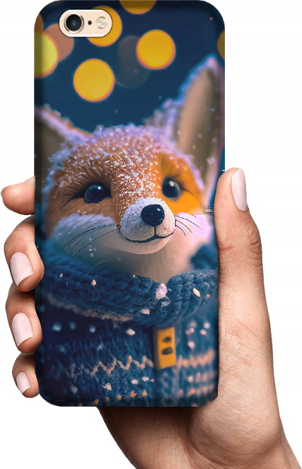 Świąteczne Etui Na Apple Iphone 6S Case Mikołaj Szkło