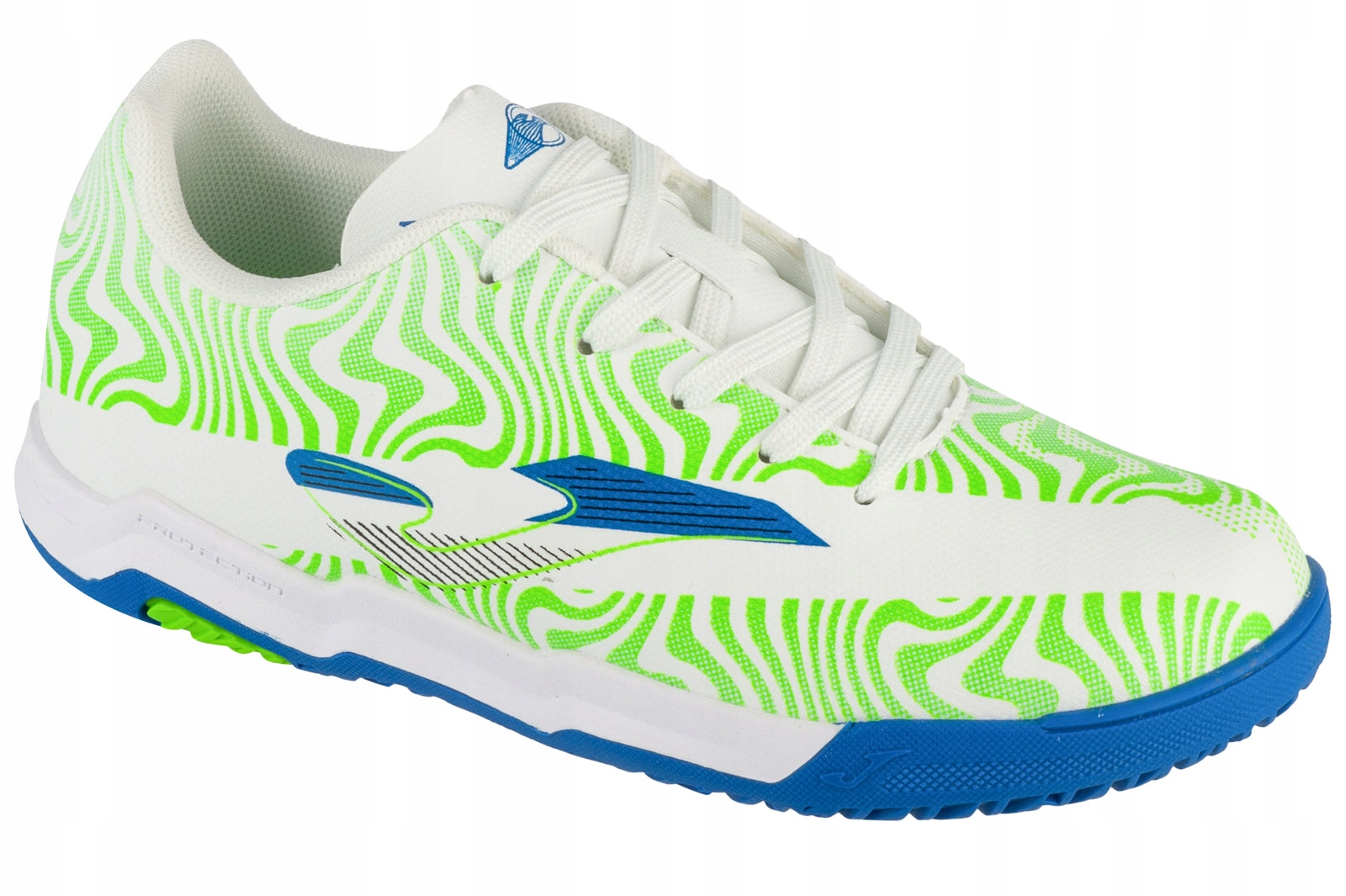 Joma Evolution Jr 2502 In [35] Chlapecké halové boty, bílá barva