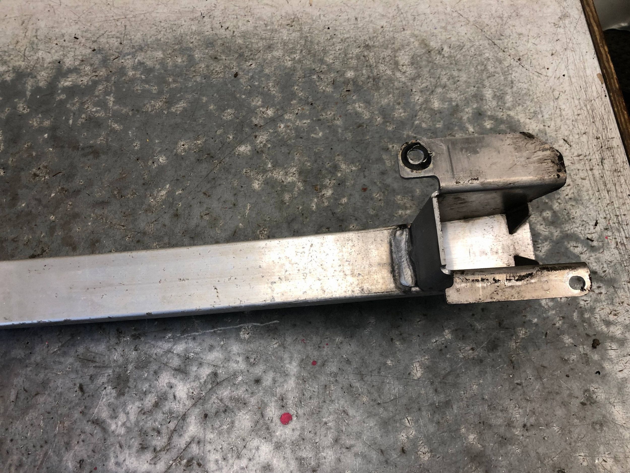 bumper support rear part AUDI A3 8P 5d LIFT 8P4807309B