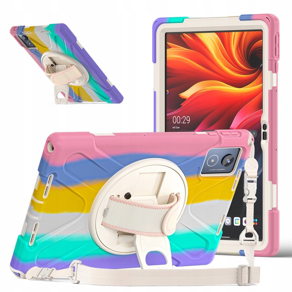 Pouzdro Pro Lenovo Tab K11 Plus S Ramenním Popruhem Pouzdro