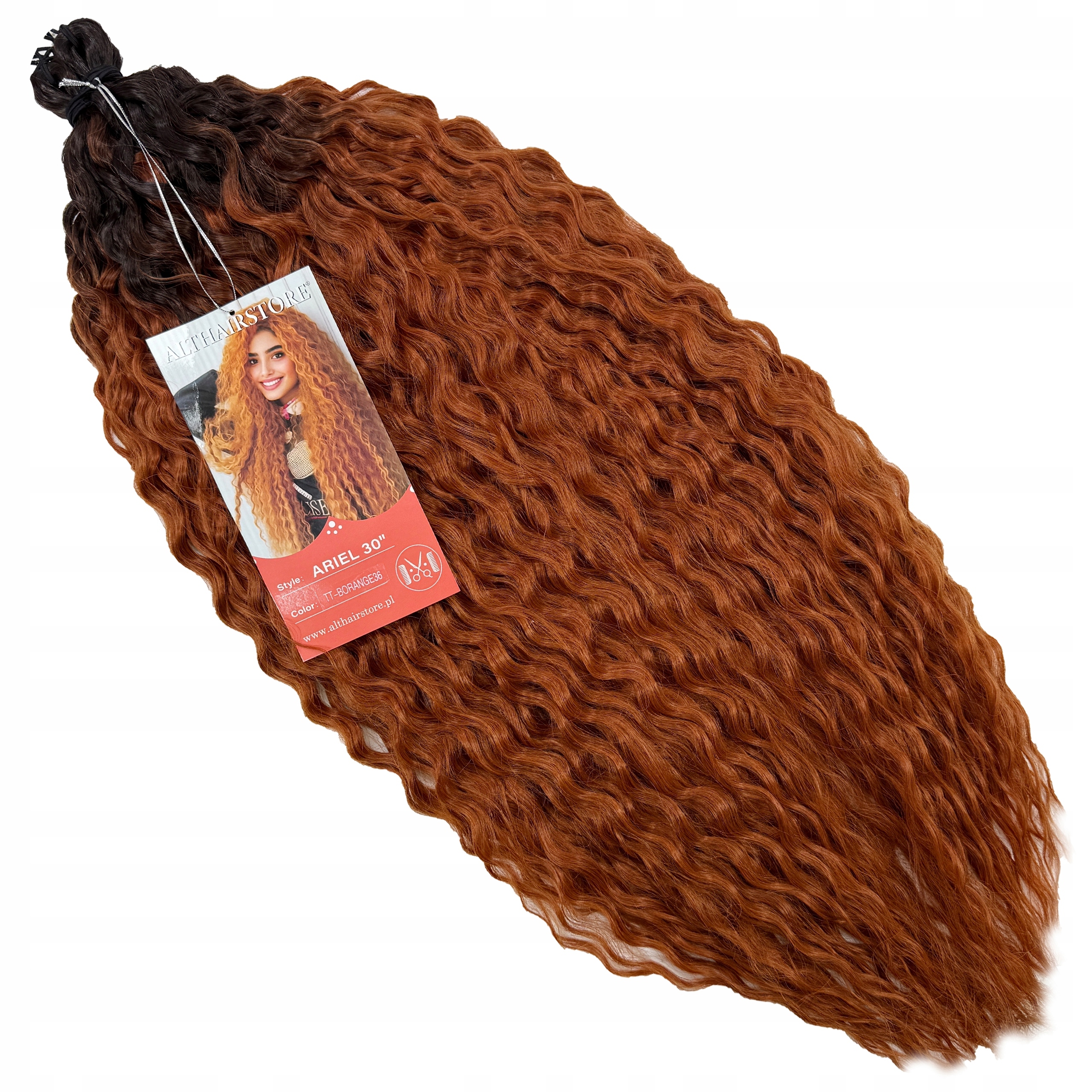 Syntetické vlasy Afroloki Arielky Ariel Pro Plus 400 g 76 cm #TT-BORANGE36
