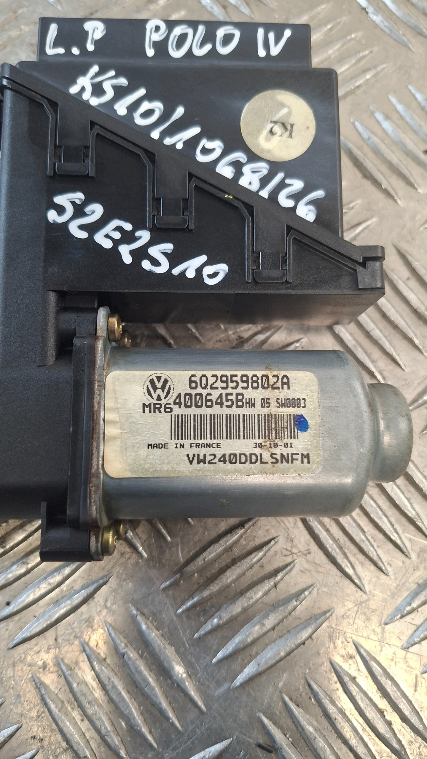 mini motor windows left front VW POLO IV