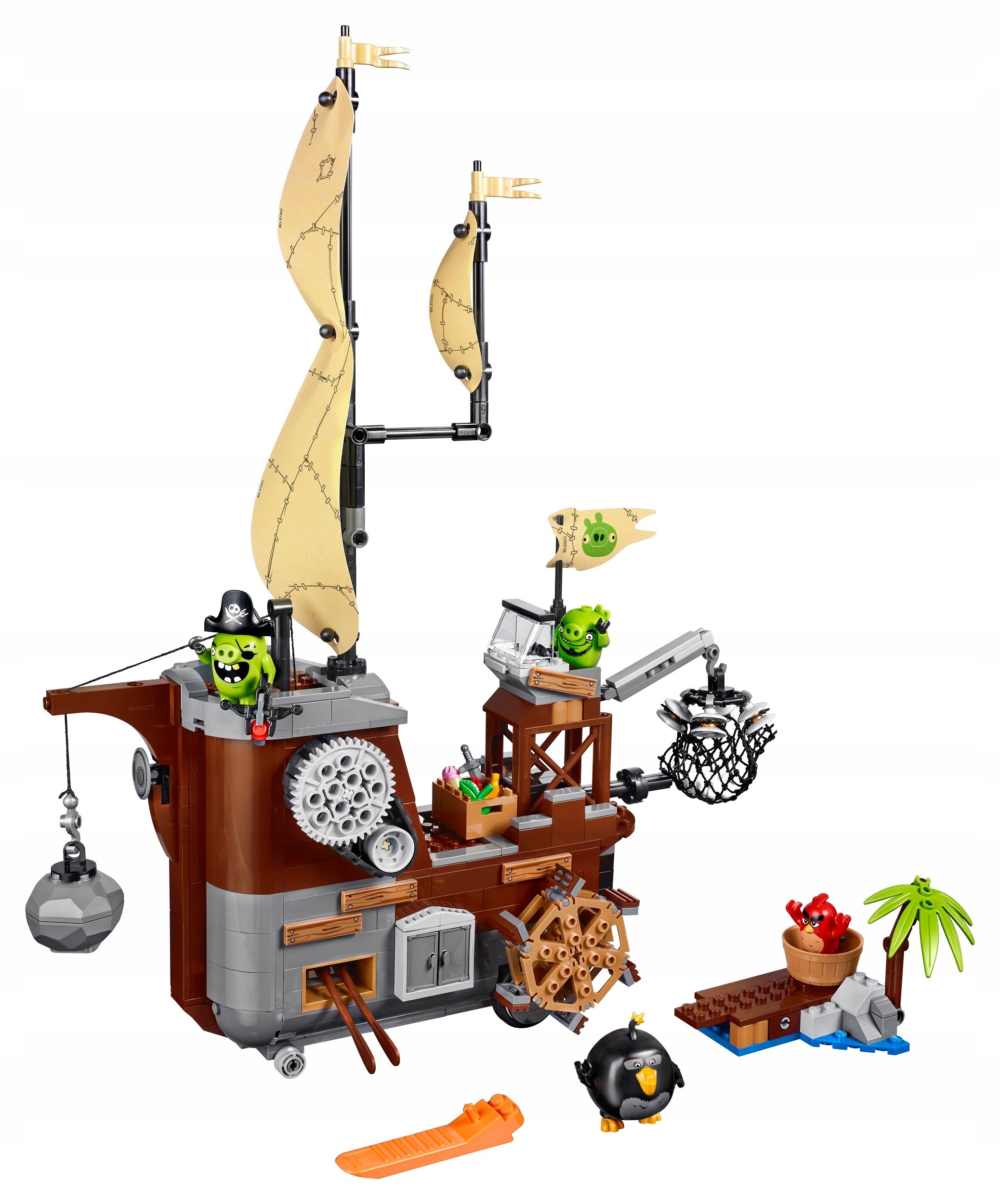 LEGO Angry Birds 75825 Statek piracki świnek Numer produktu 75825