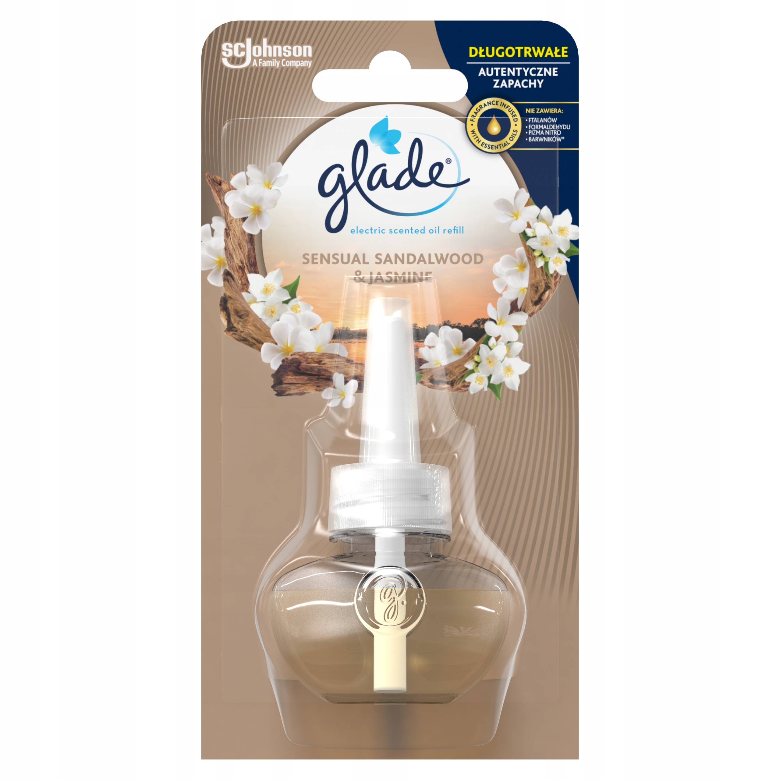 

Glade wkład do odświeżacza Sensual sandalwood 20ml