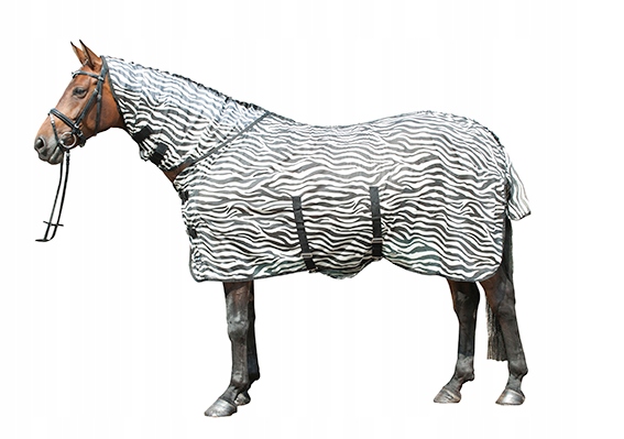 Hkm Derka siatkowa z kapturem Zebra 135 Wh/bl