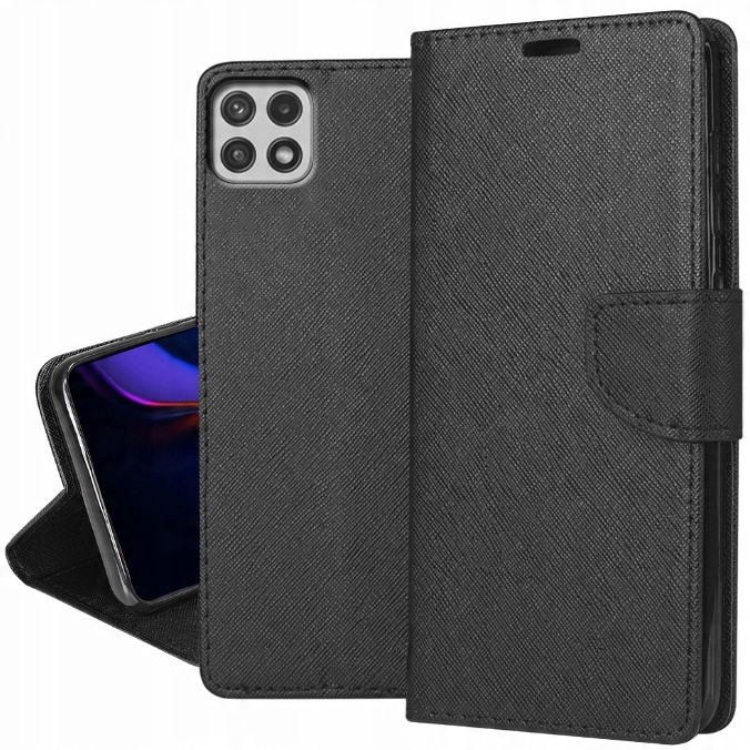 

Etui do Samsung Galaxy A22 5G Portfel Case Szkło