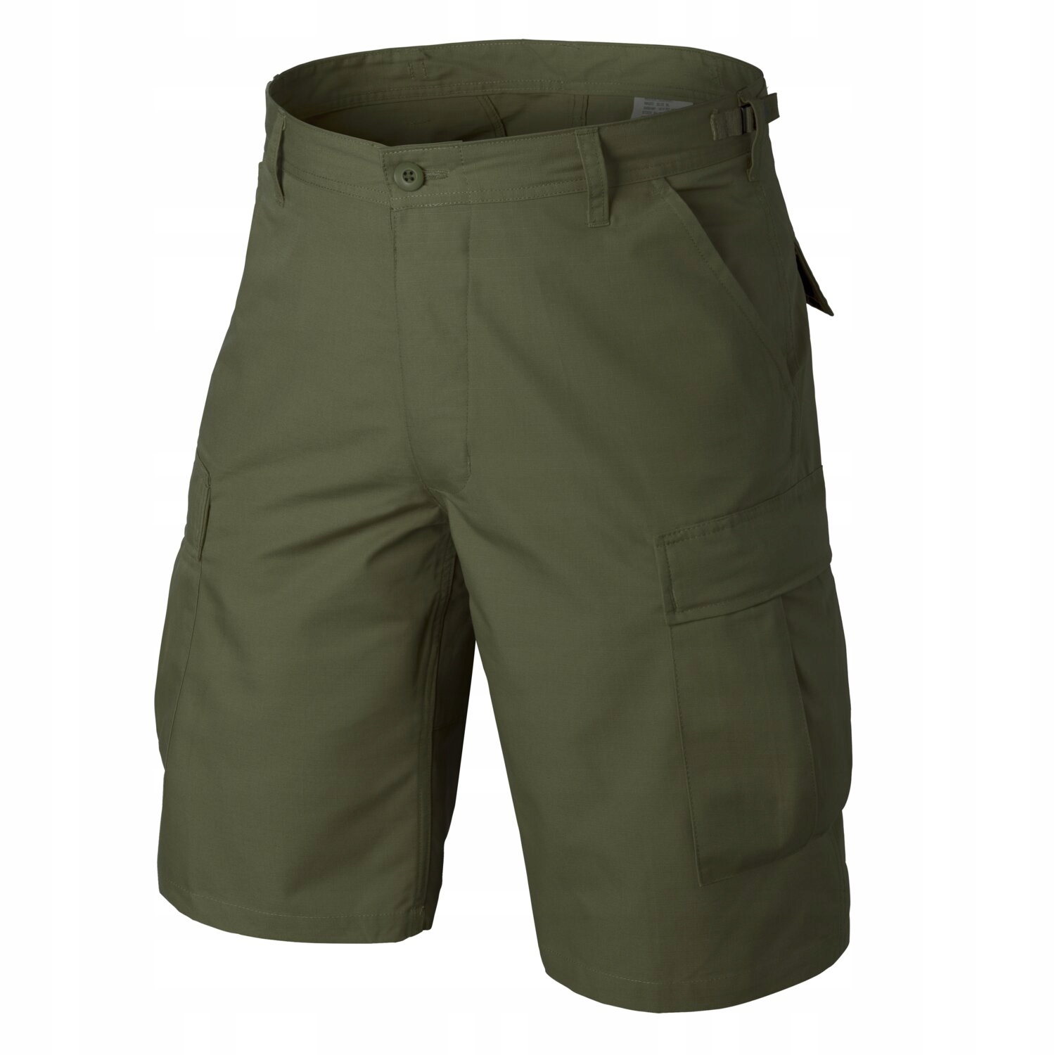 Krátké kraťasy Helikon Bdu Shorts PolyCotton Ripstop Olive Green L