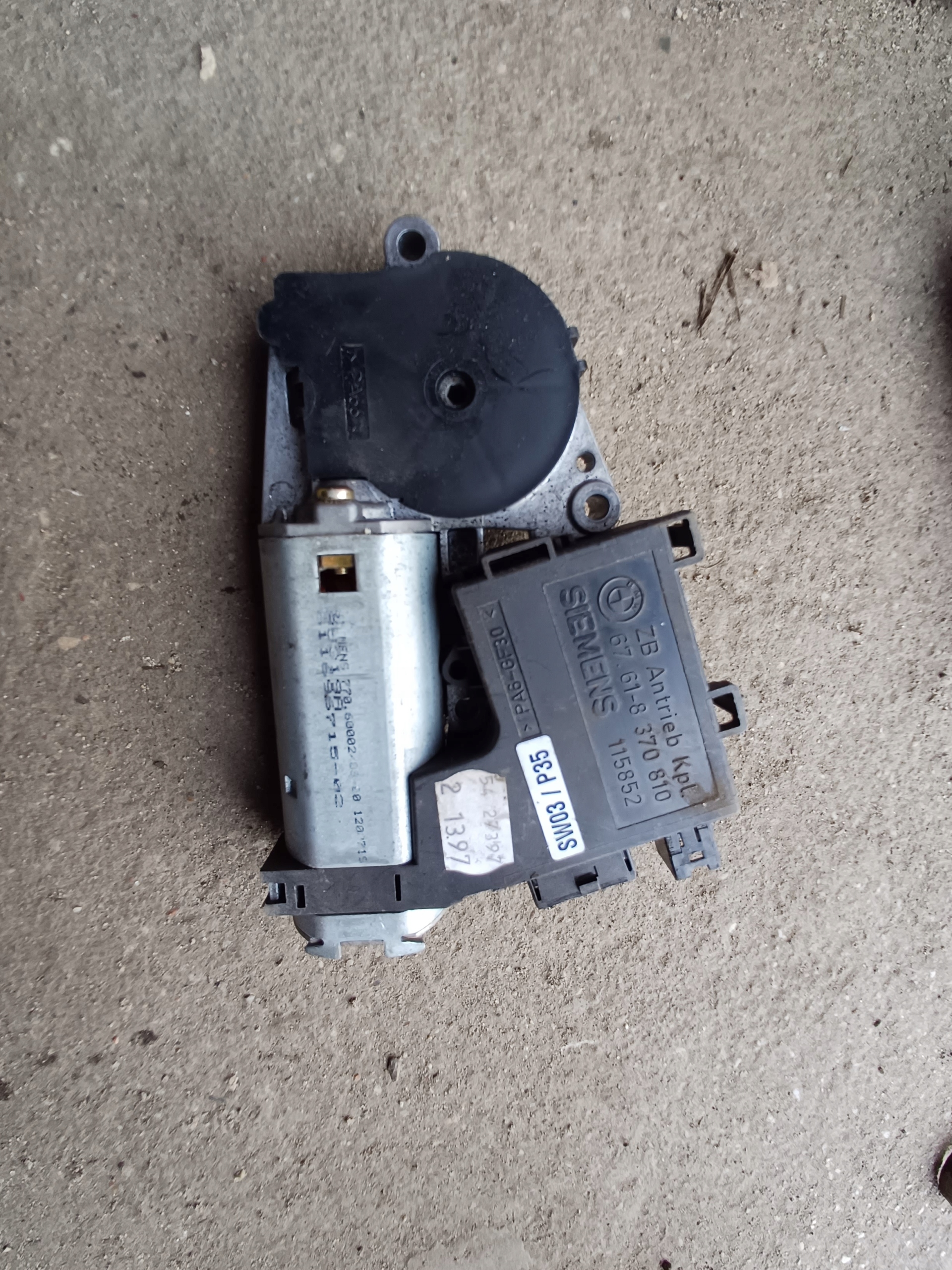 BMW E39 Motor Schiebedach 8370810