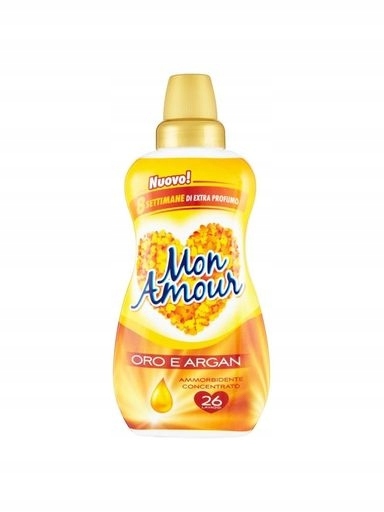 5X Koncentrát na oplachování Ammorbidente Mon Amour Oro e Argan 650 ml