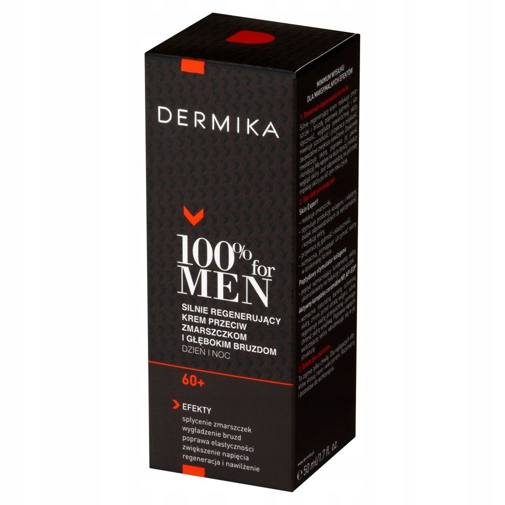 Dermika 100% For Men Silně Regenerační Krém Proti Vráskám A Hluboký