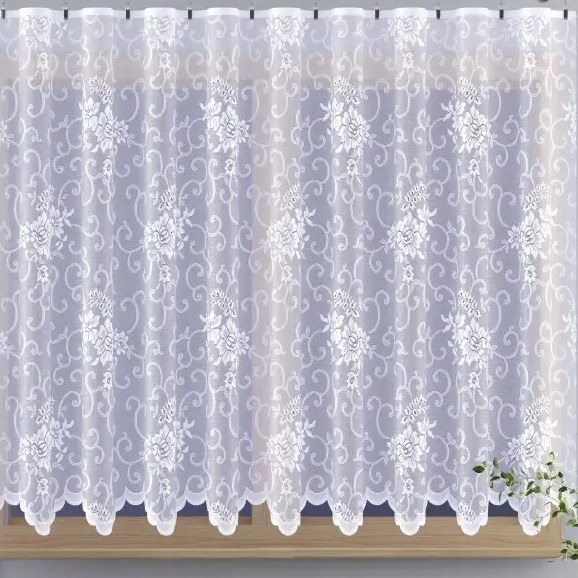 Mg Záclona 660/085 Bílá 400x160 cm Hotová s páskou M