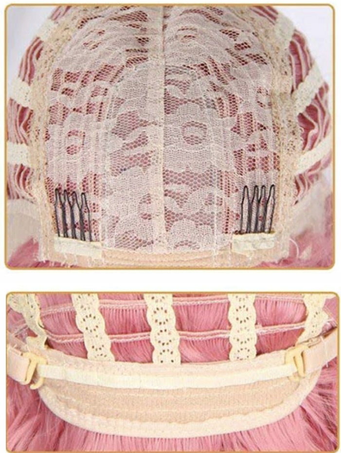 PERUKA COSPLAY 40 CM BOB PROSTA CIEMNY BRĄZ ANIME MANGA do PRZEBRAŃ +GRATIS Marka DKM