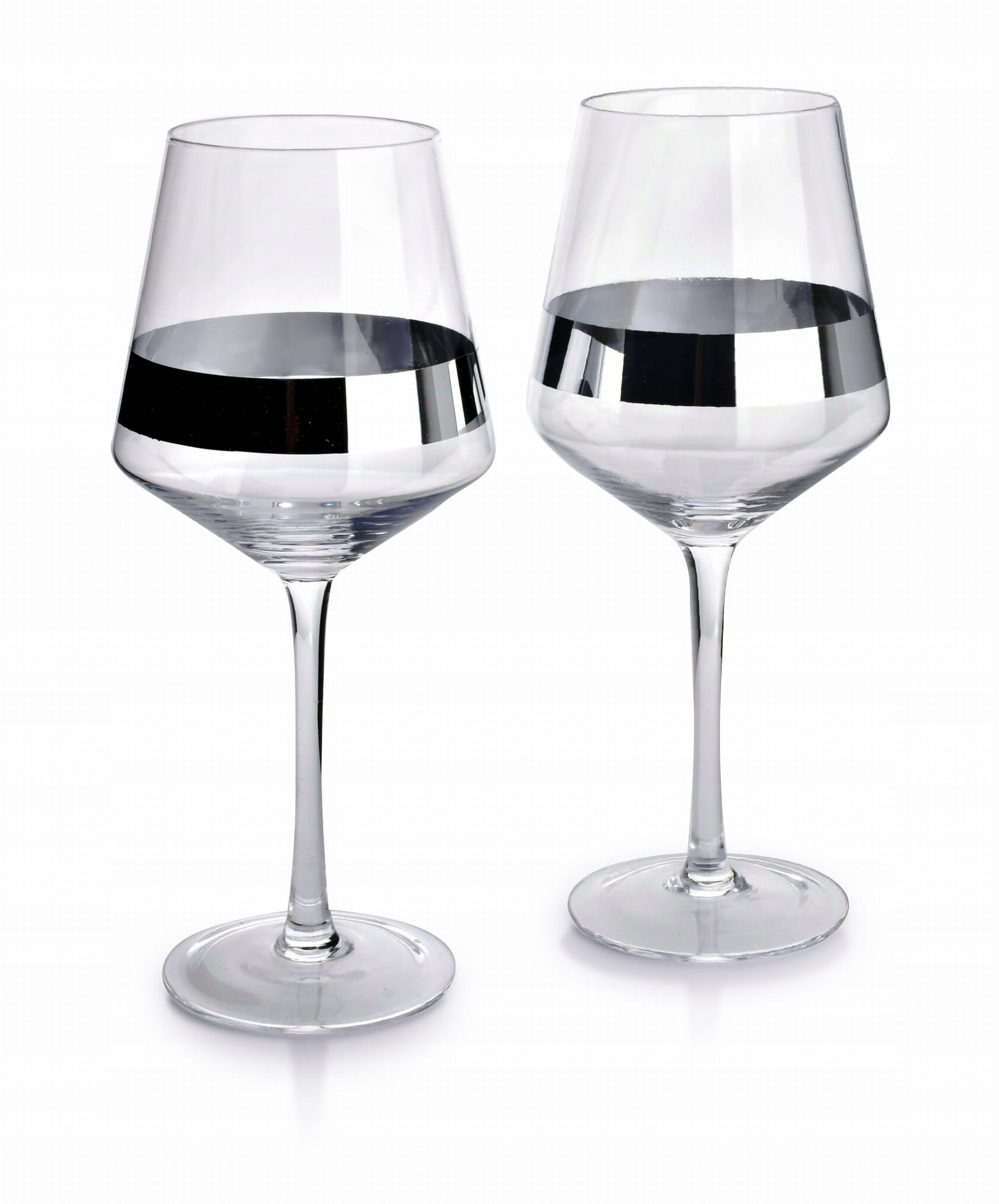

Kpl. kieliszków do wina 580ml Mirella Silver