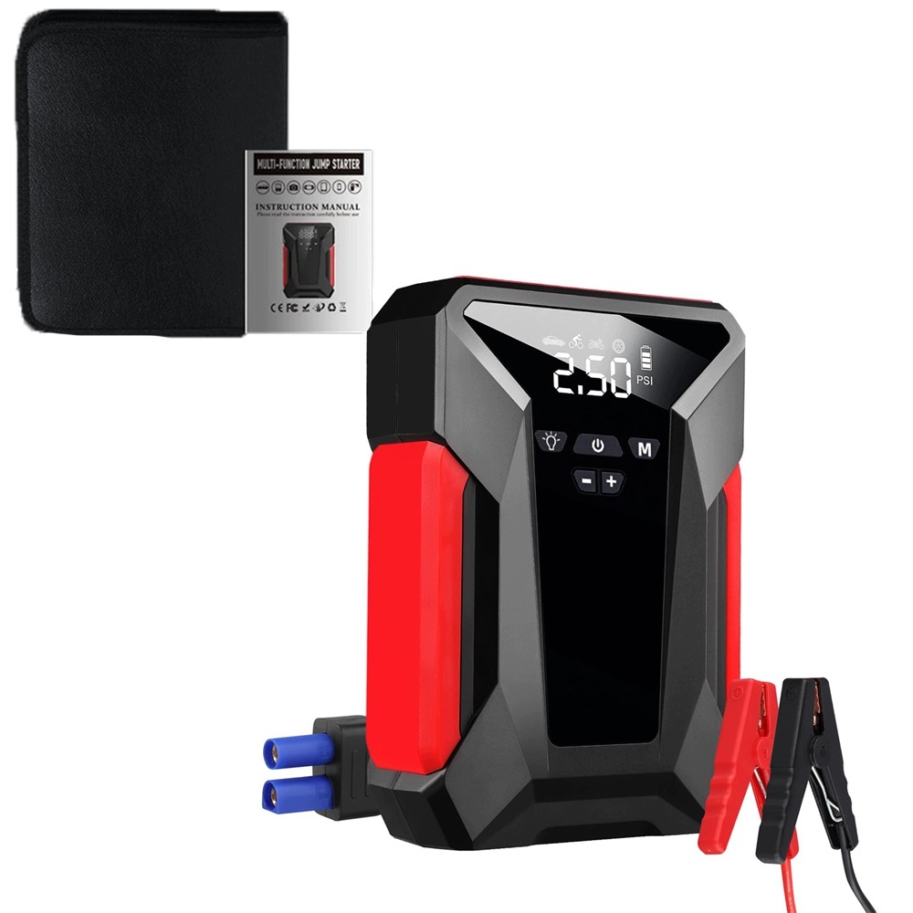 Booster Startér Jump Starter Kompresor Powerbank Pumpa 600A