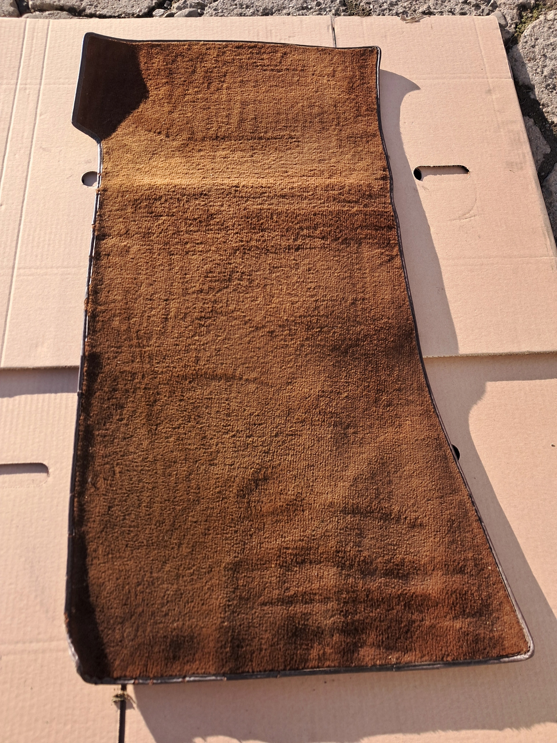 carpet mats front right MERCEDES 107 SL SLC 1076841529