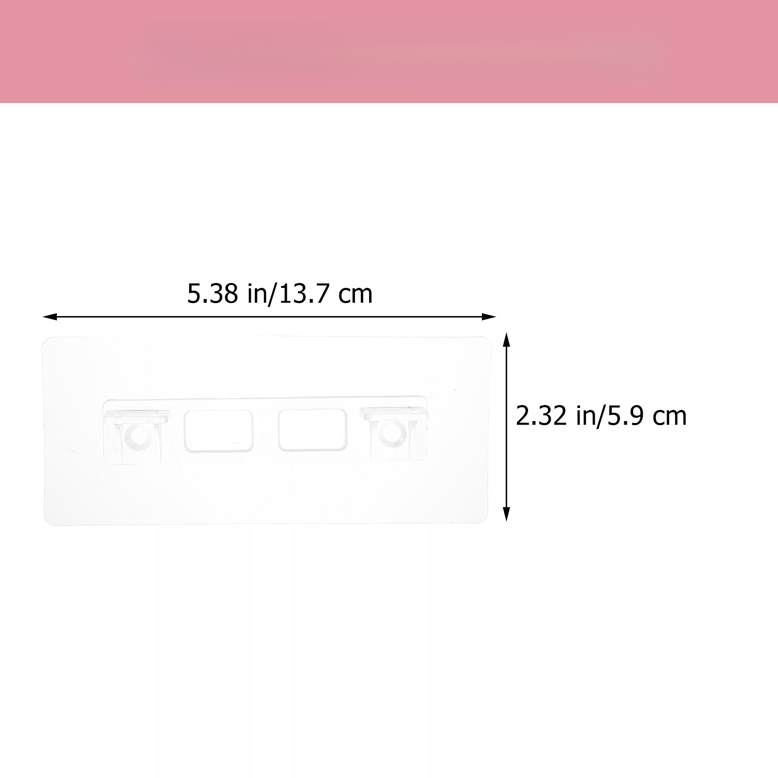 SAMOPRZYLEPNE WSPORNIKI PÓŁEK Głębokość mebla 1 cm