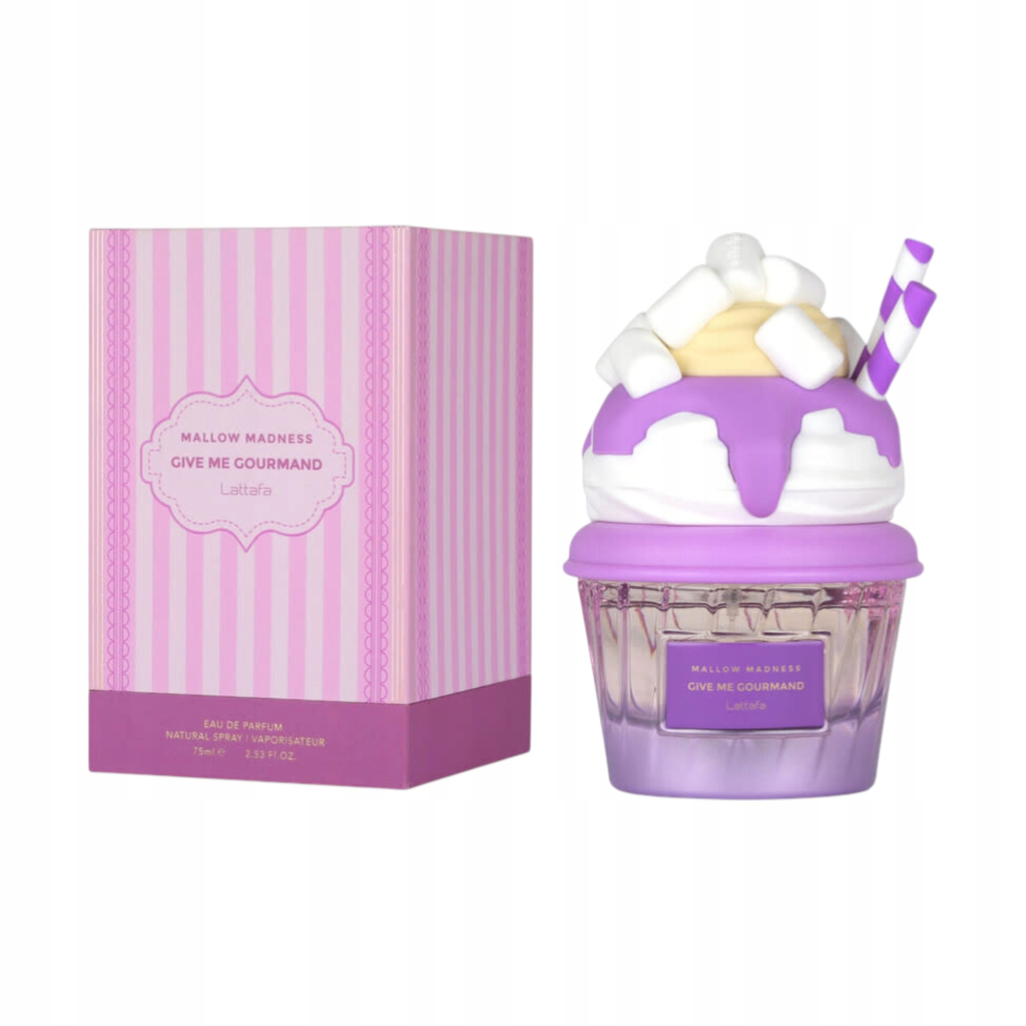 Lattafa Give Me Gourmand Mallow Madness Parfémovaná voda pro ženy 75 ml