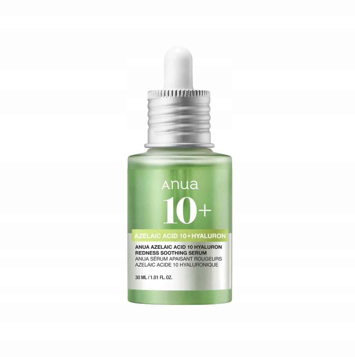 Anua Sérum S Kyselinou Azelairovou 10% A Kyselinou Hyaluronovou Proti Začervenání Zelené 30 ML