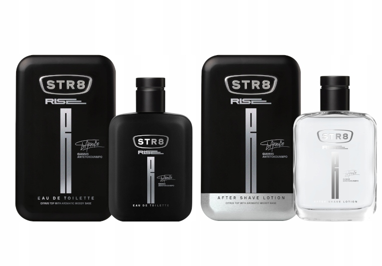 STR8 RISE ZESTAW 2cz WODA EDT 100ml + WODA ASL 100ml