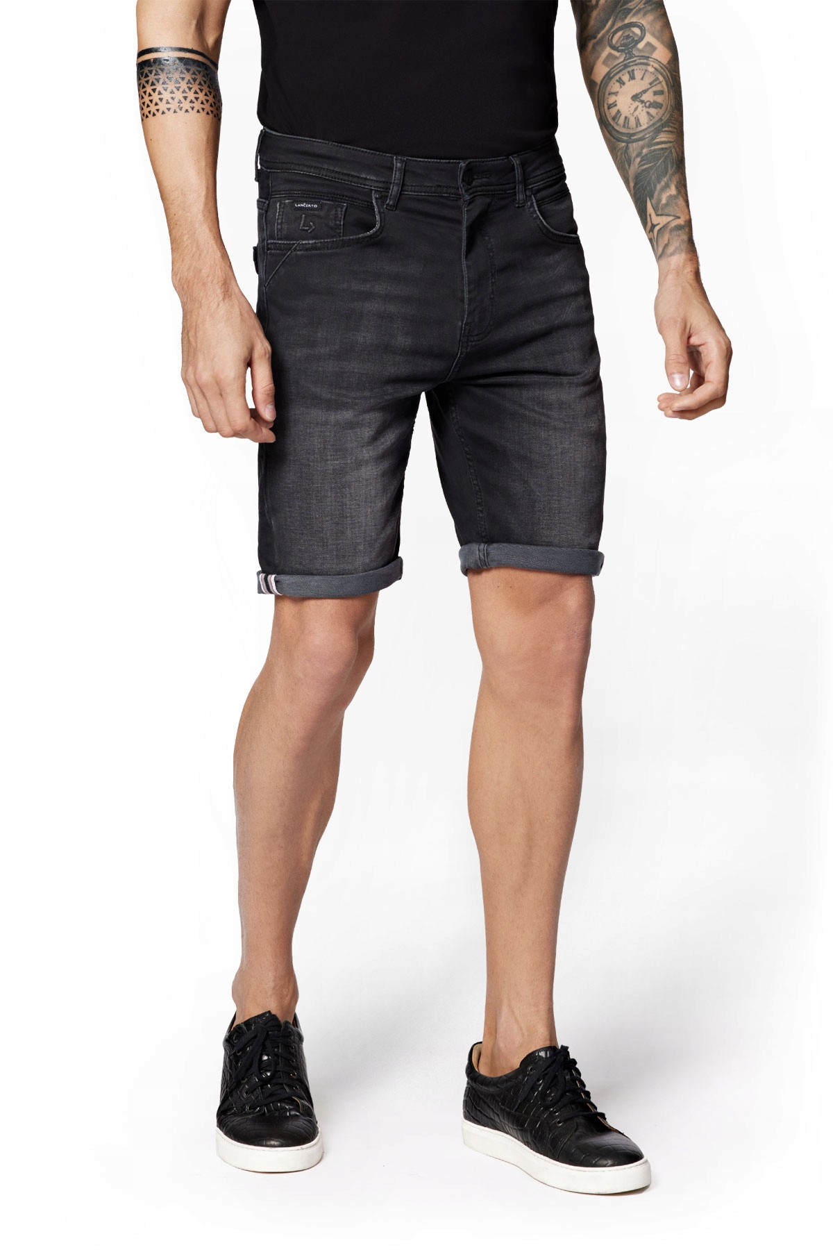 

Szorty Jeans Ciemnoszare Lancerto Curtis W32/L32