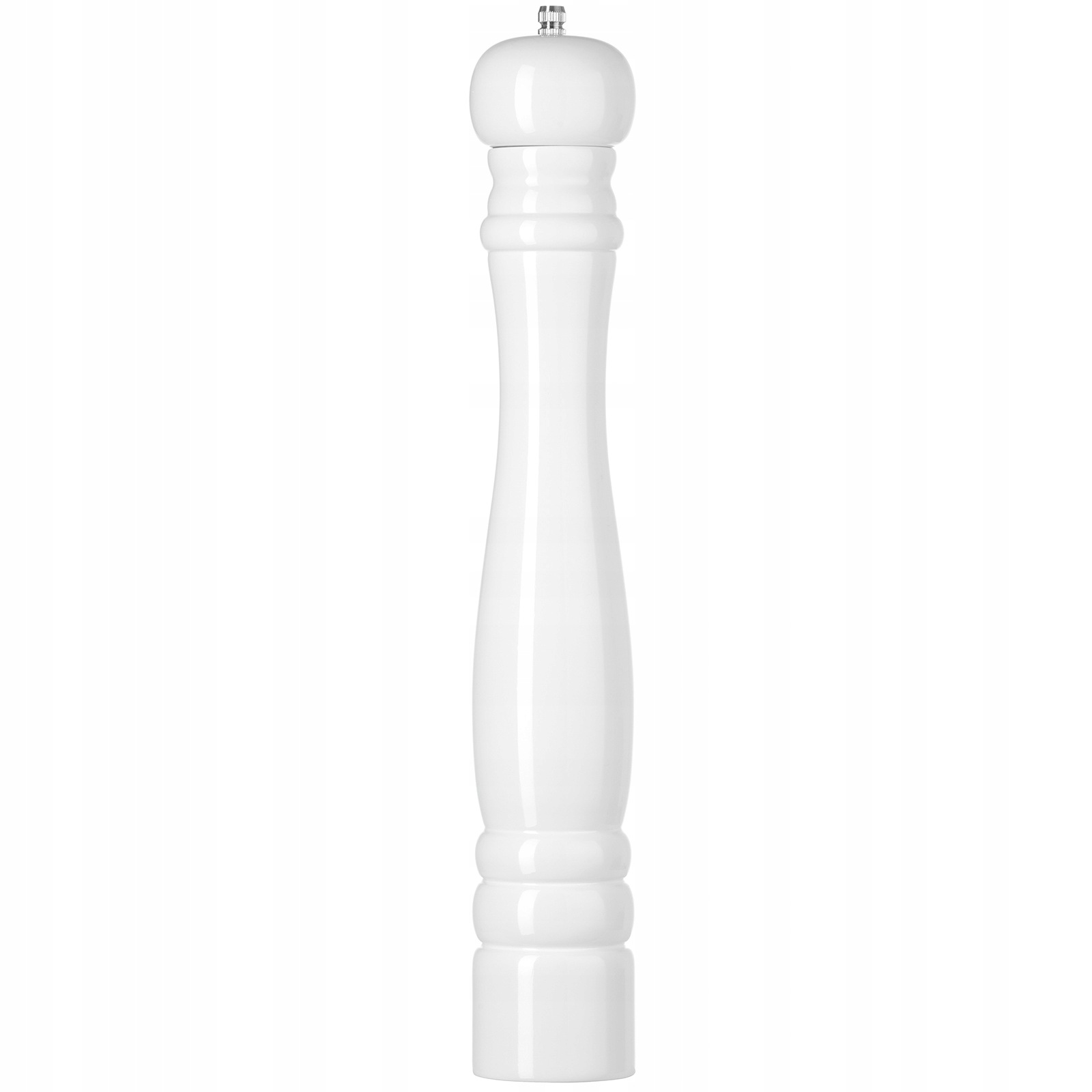 Mlýnek na sůl dřevěný, bílý, průměr 65 x 415 mm Hendi 469583